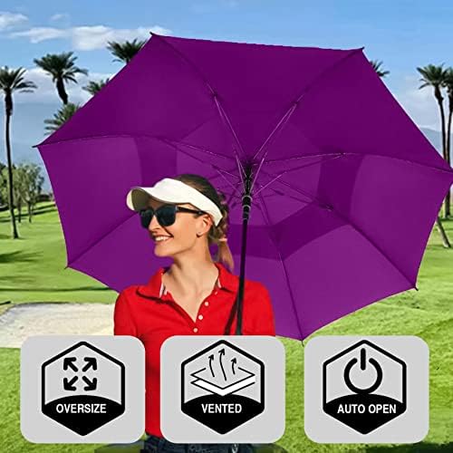 SIEPASA Golf Umbrella - Extra Large Open umbrellas PROTECT YOU FROM THE ELEMENTS