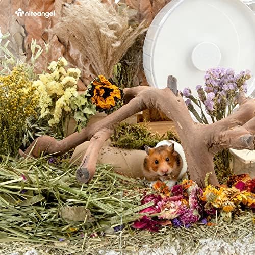 Niteangel Natural Flower Bedding for Hamsters Gerbils Mice