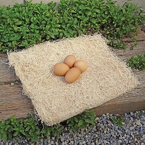 Precision Pet Chicken Nesting Pads 13x13 10 Pack Beige