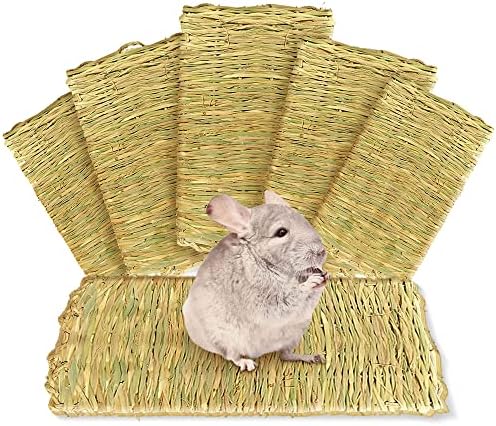 SunGrow 6-Pack Chinchilla Mat Secure Cozy for Your Pet