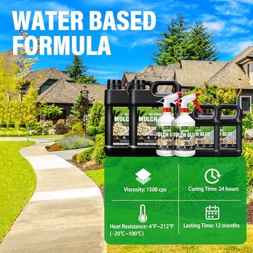 10 Times Stronger Adhesive - 32oz Gravel Lock for Landscapes Garden Use