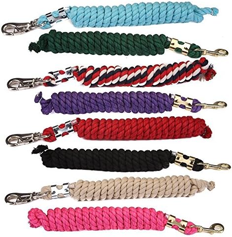 58-Inch MFP Horse Lead Rope Silver-Bolt Snap