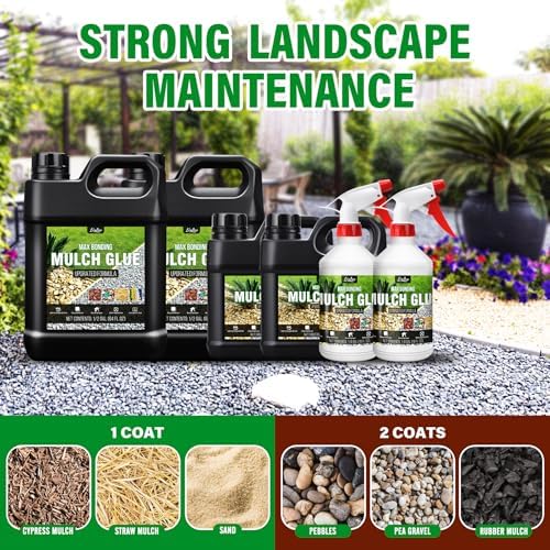10 Times Stronger Adhesive - 32oz Gravel Lock for Landscapes Garden Use