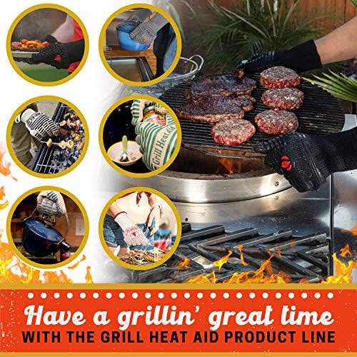 GRILL HEAT AID Premium Heat Resistant Gloves