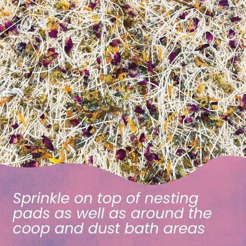 Aspen Shavings Nesting Liners with 4oz Herbs for Birds 10 Pack