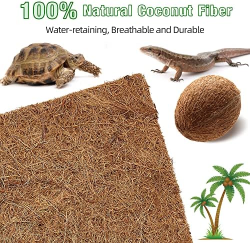 Zeedix 10 Piece Reptile Carpet Mat