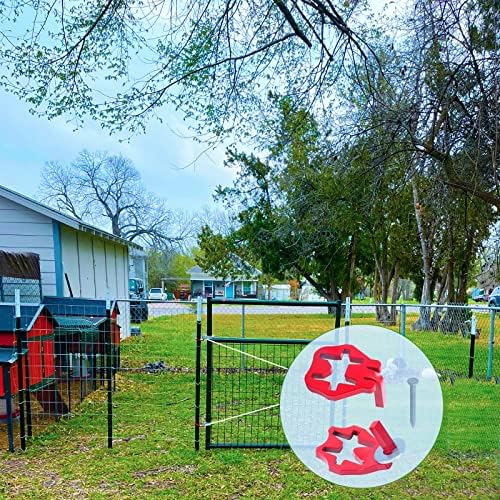 T-Post Metal Gate Hinge Pins Outdoor Farm Garden - 58 Pin
