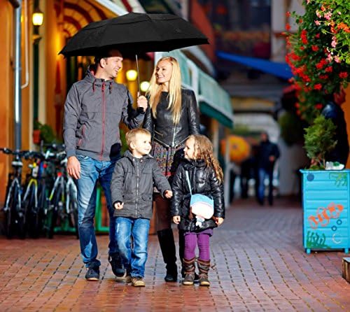 EEZ-Y Golf Umbrella Windproof Double Canopy Lightweight Compact for Travel