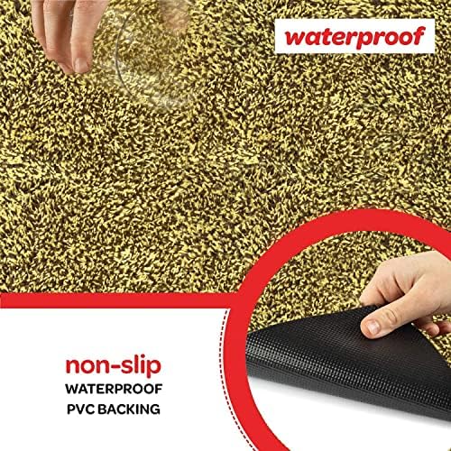 RugMast Premium Microfiber Door Mat 24x36
