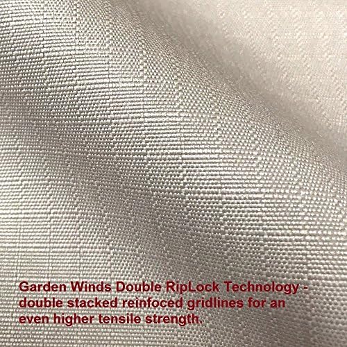 Garden Winds Replacement Canopy for Offset YJAF-819R Umbrella