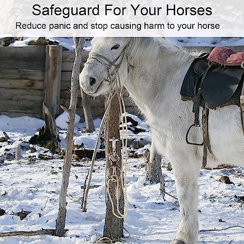 LUTER Heavy Duty Horse Tie Ring Set