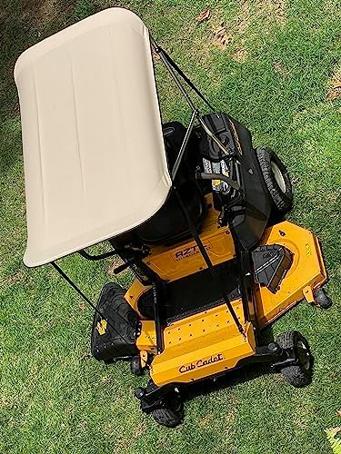 Sun Shade Protection for Zero-Turn Mower