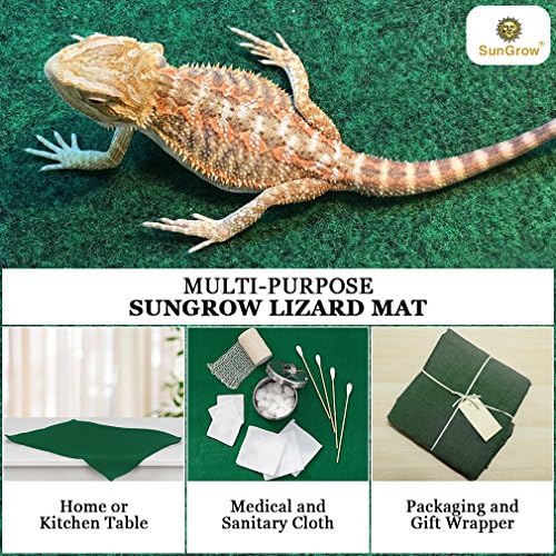 SunGrow Tortoise Lizard Snake Reptile Mat