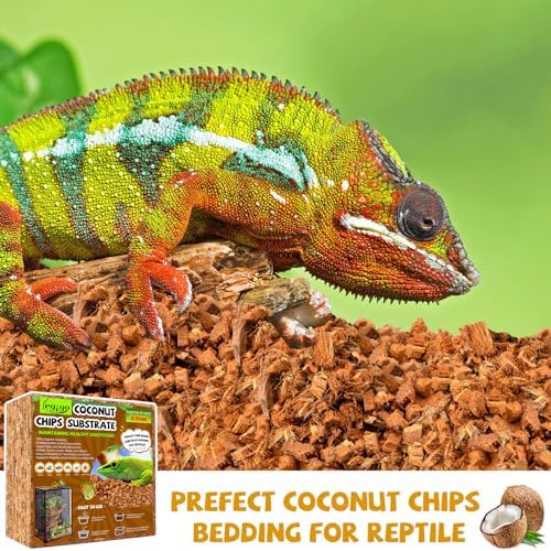Legigo Eco Natural 10LBS Coconut Chip Substrate for Reptiles