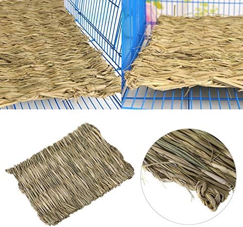 Grass Mat Woven Bed Mat for Small Animals Pack of 3