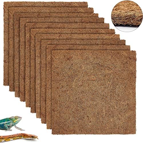 Zeedix 10 Piece Reptile Carpet Mat